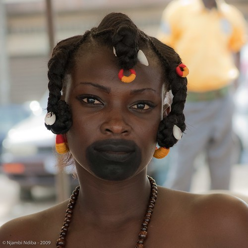  Gum Blackening young girl