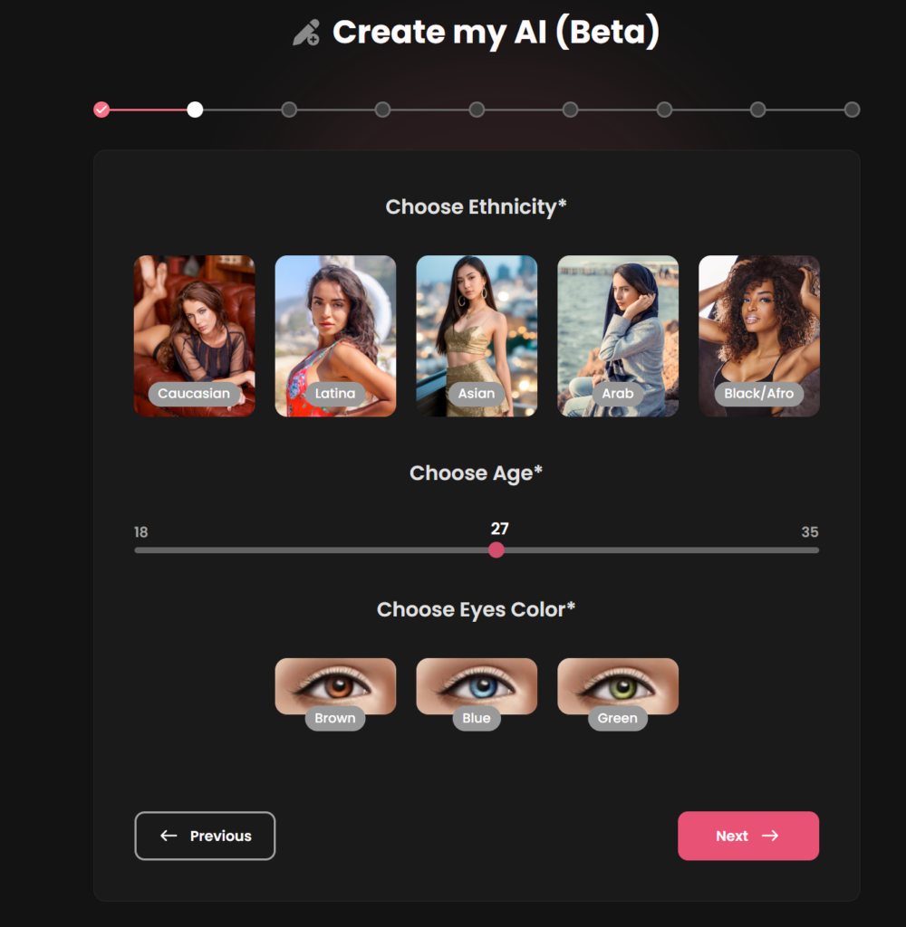 Create Your Own Custom Naked AI Girl - designing