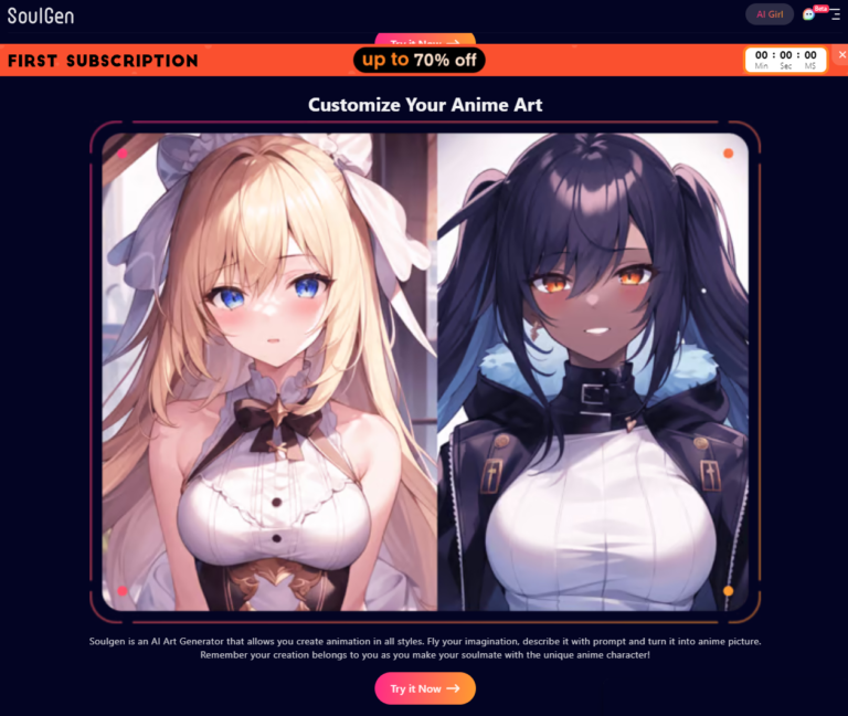 Soul Gen AI Unzensierter Hentai-Pornogenerator 