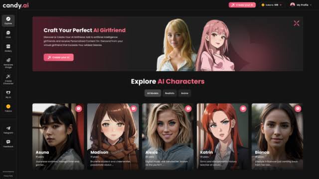 Candy.Ai meilleur générateur d'IA porno deepfake 